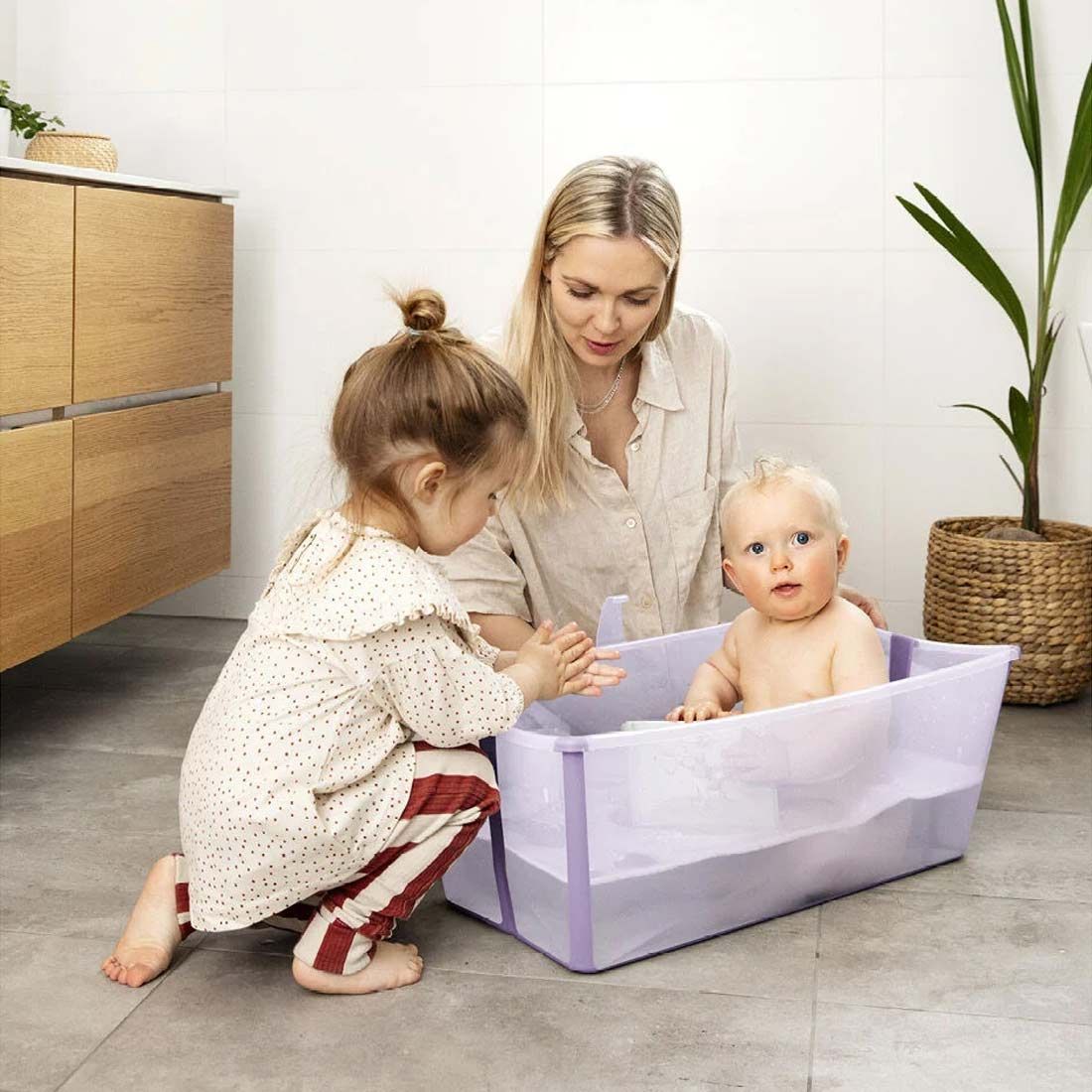 Baignoire Flexi Bath™ bouchon thermique (Stokke) - Image 6