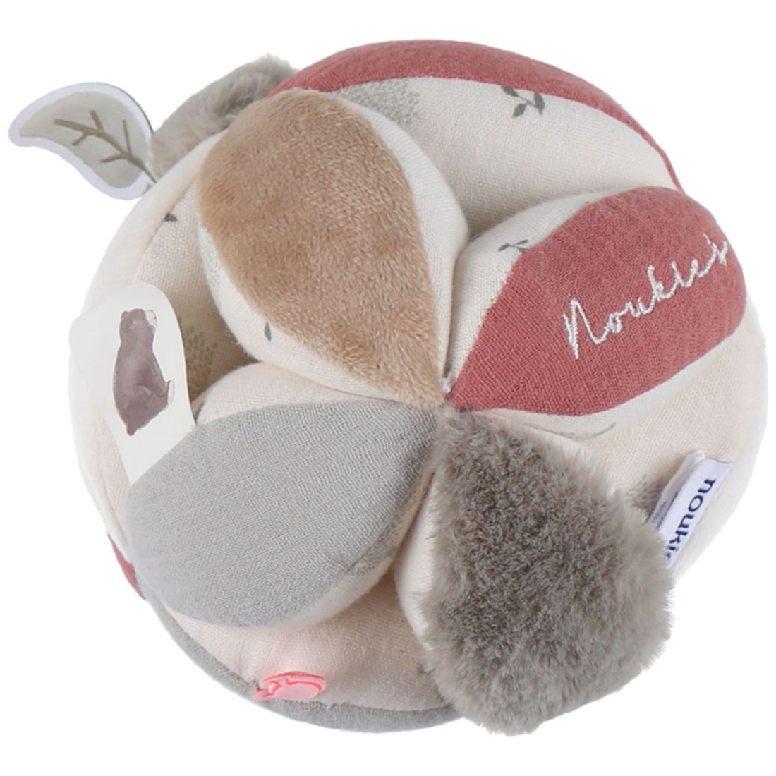 Balle de préhension Fluffy Orso et Lily (Noukie's) - Couverture