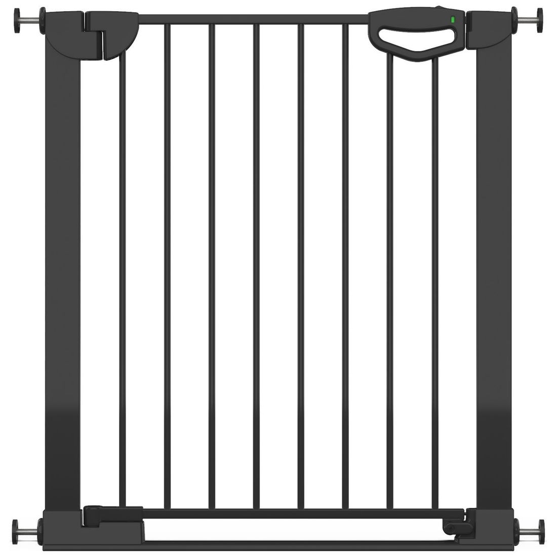 Barrière de sécurité Easylock Flatstep Noire (76 à 83 cm) (Geuther) - Image 1