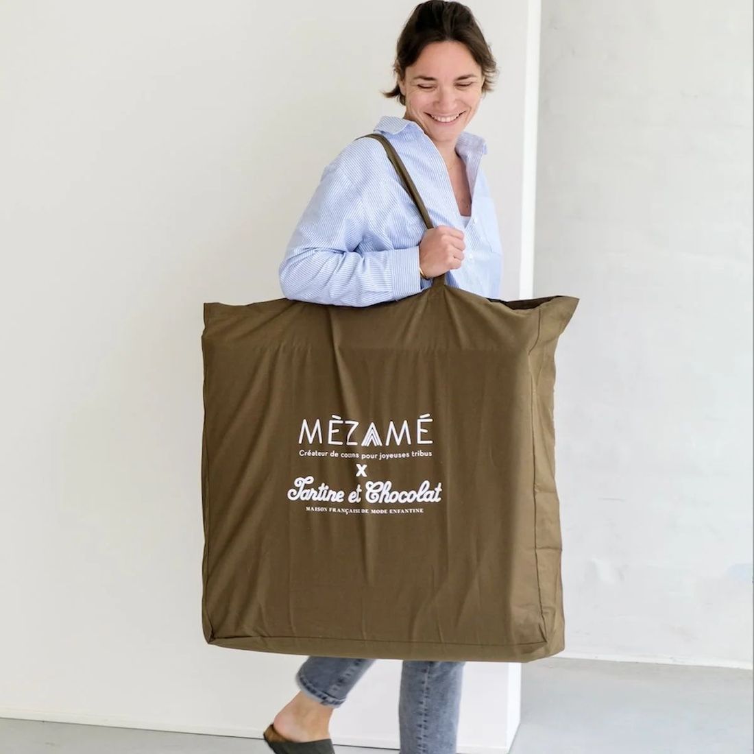 Tapis de vie x Tartine&Chocolat gris (Mezamé Paris) - Image 8