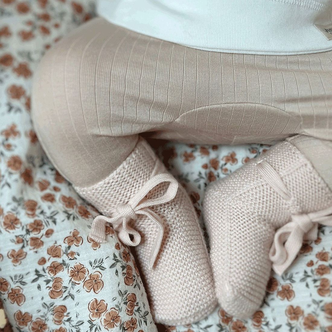 Chaussons en Laine Mérinos Bonbec - 0/3 Mois (Bonjour Little) - Couverture