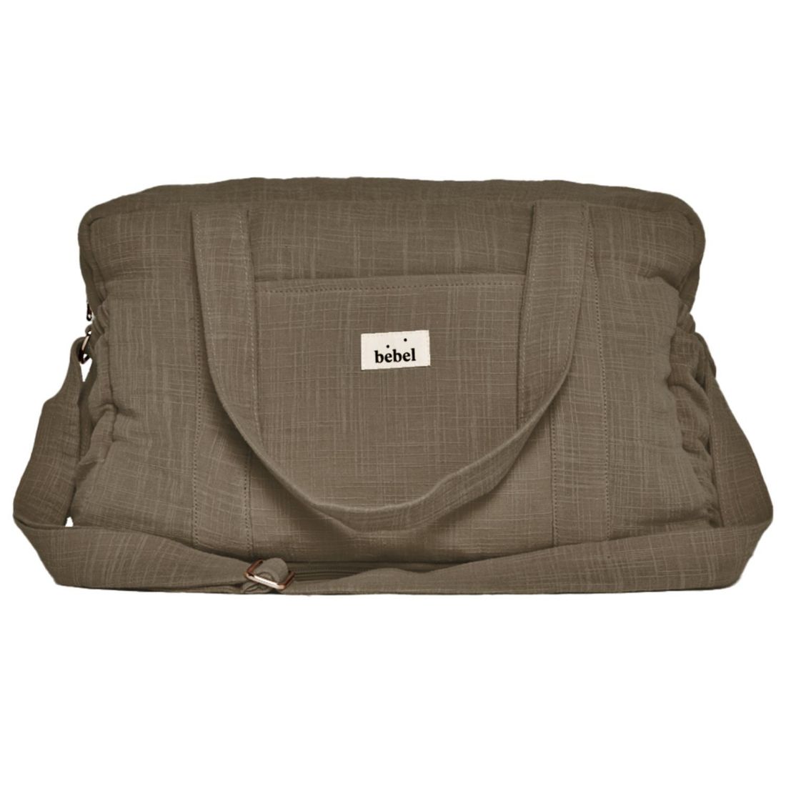 Sac à langer bandoulière 24/48 h kaki (BEBEL) - Image 1