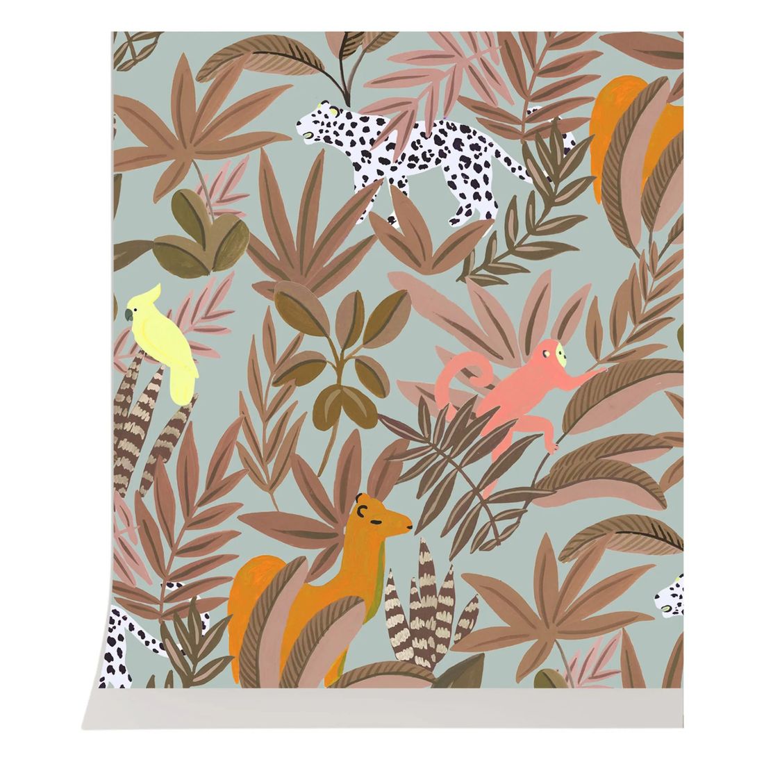 Season Paper - Papier peint Animalia Amande (Season Paper) - Image 1