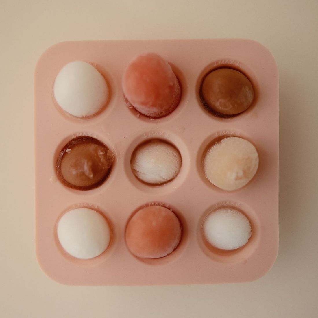 Mini moule à congeler Blush (Mushie) - Image 1