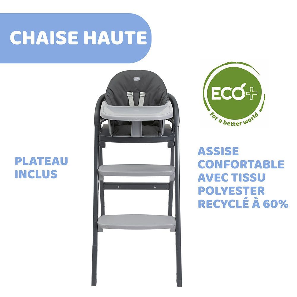 Chaise haute Crescendo Up (Chicco) - Image 2