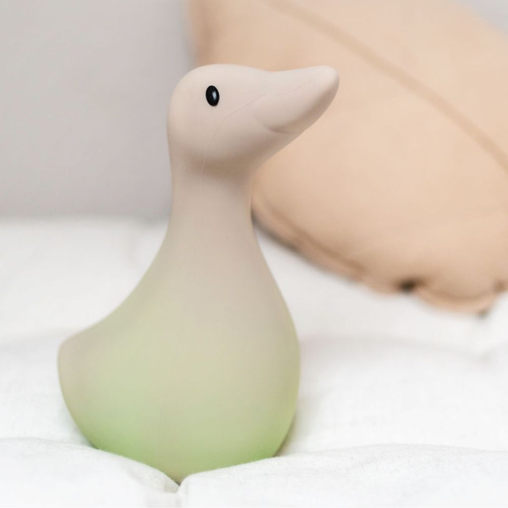 Veilleuse tactile rechargeable Liva beige (FLOW) - Image 5