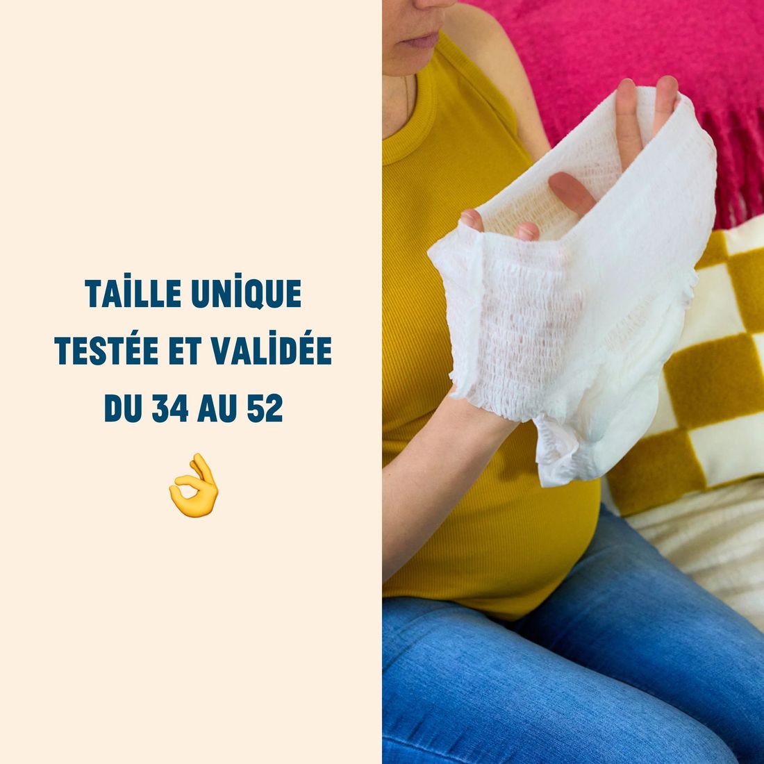 Culottes jetables post-accouchement (Jho) - Image 2