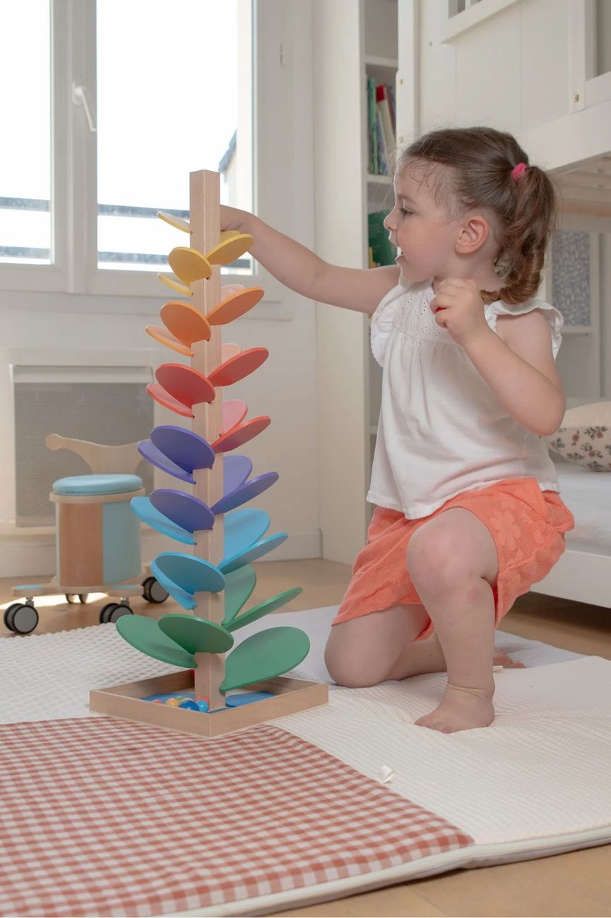 Arbre musical en bois - Arbre montessori 73cm (Mervei) - Couverture