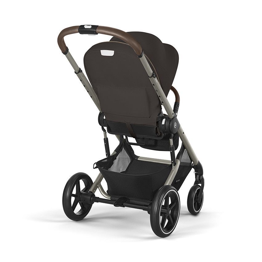 Poussette compacte Balios S Lux taupe/chocolate brown - Marron (Cybex) - Image 3