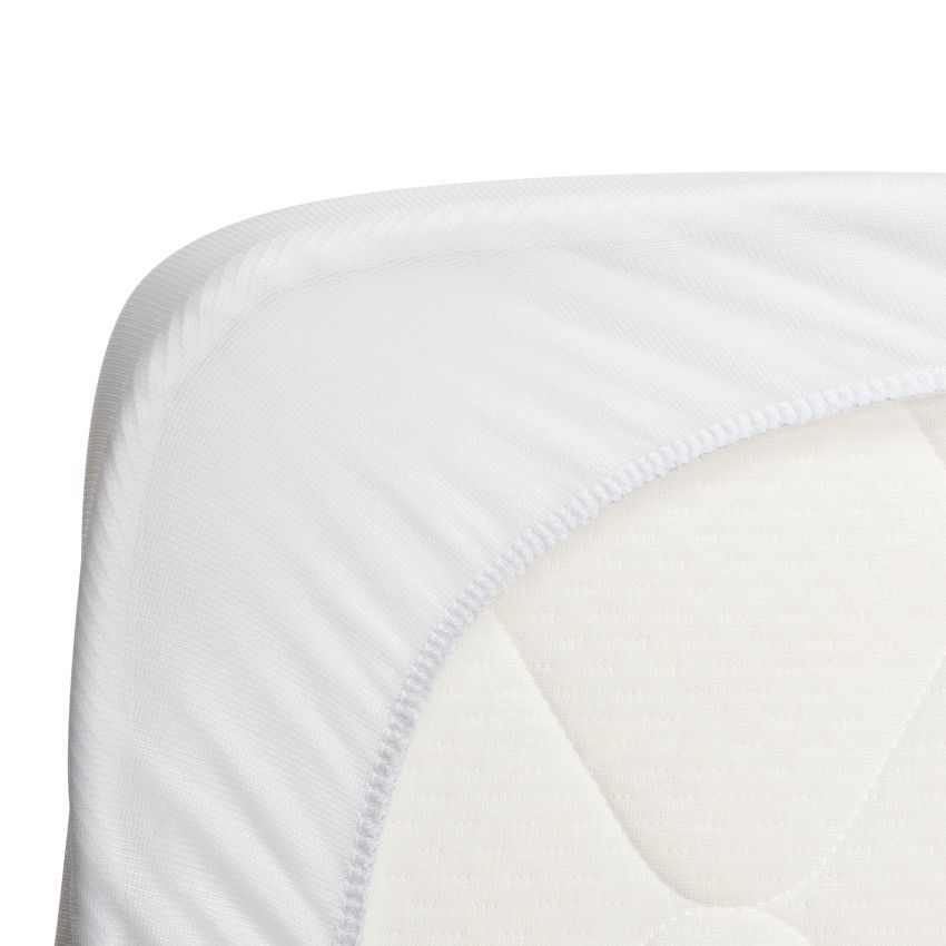 Lot de 2 alèses en viscose pour cododo 50 x 90 cm - Blanc (Prémaman) - Image 2