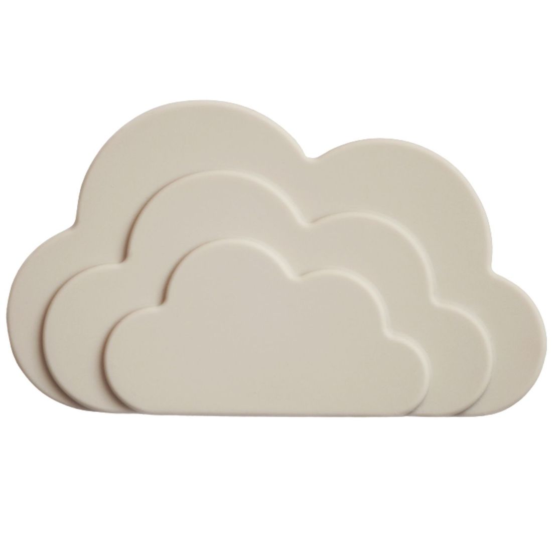 Jouet de dentition nuage gris (Mushie) - Image 1