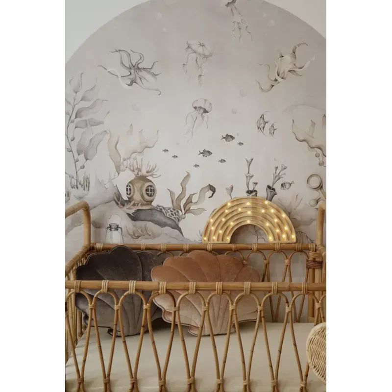 Lampe veilleuse arc-en-ciel bois naturel (Little Lights) - Image 3