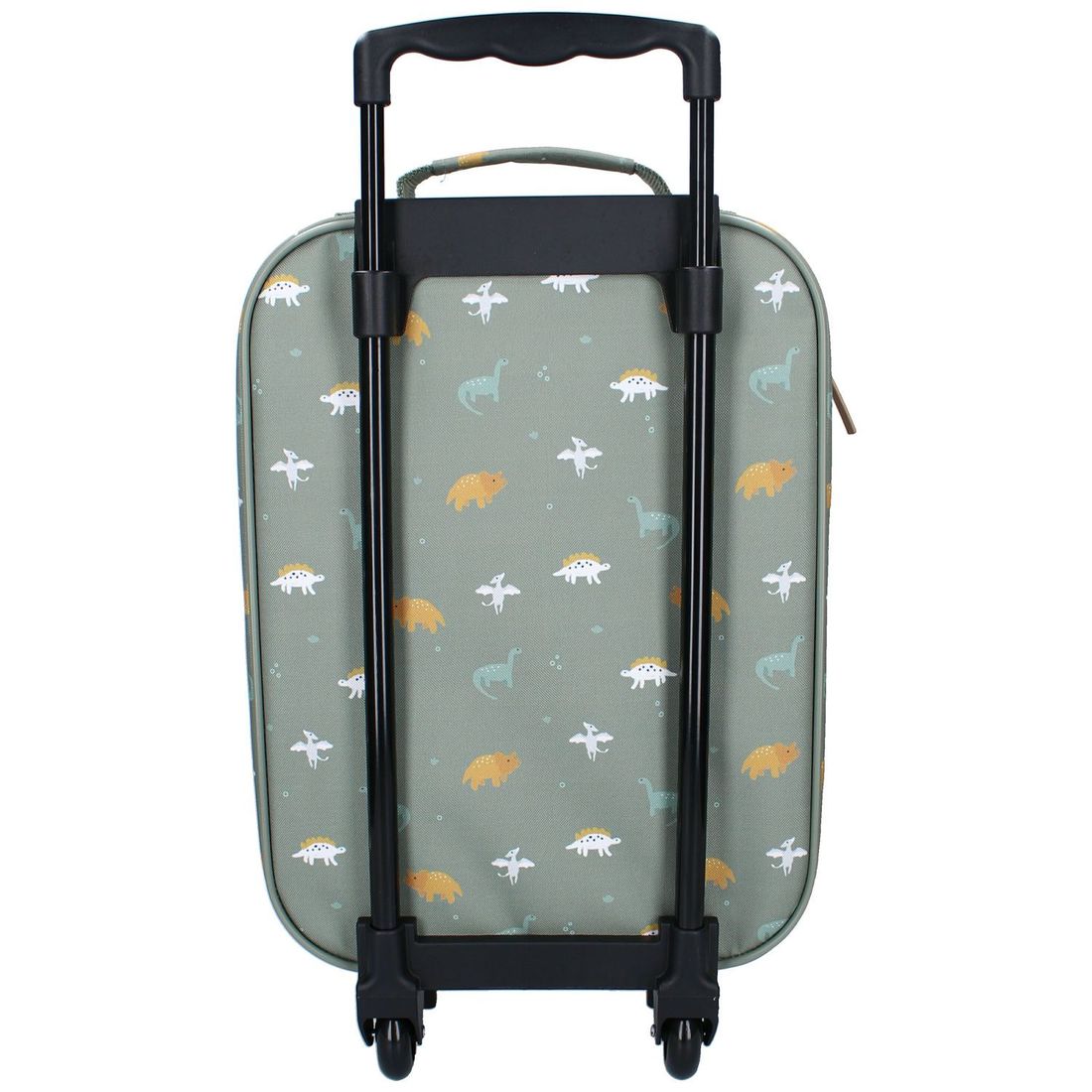 Valise à roulettes enfant Dinosaures vert (Kidzroom) - Image 2