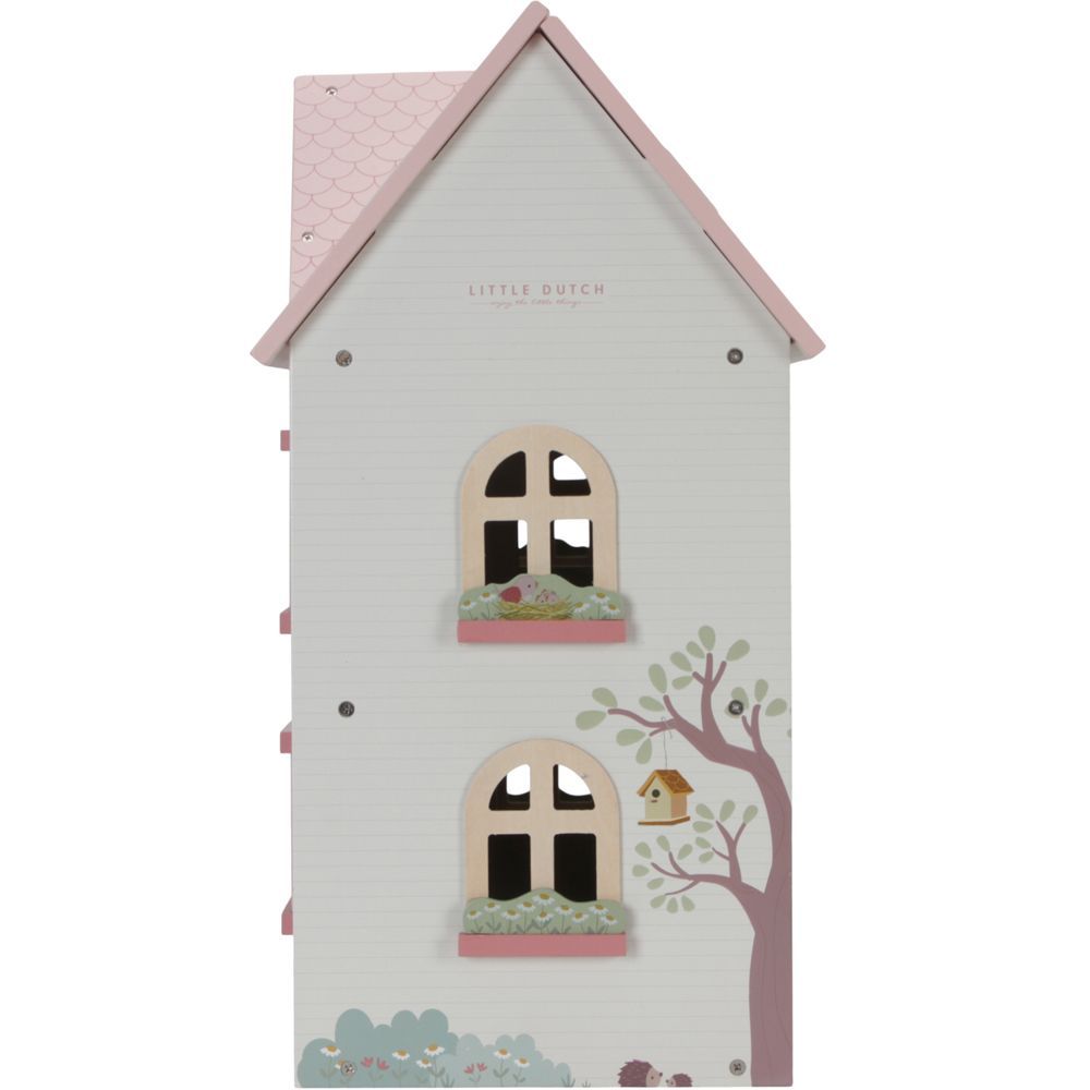 Maison de poupée moyenne en bois (Little Dutch) - Image 7