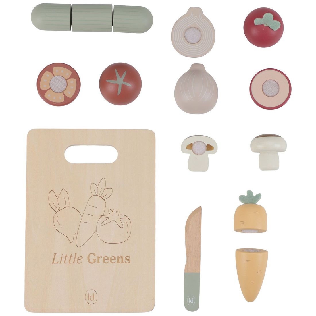 Légumes à découper en bois FSC (Little Dutch) - Image 7