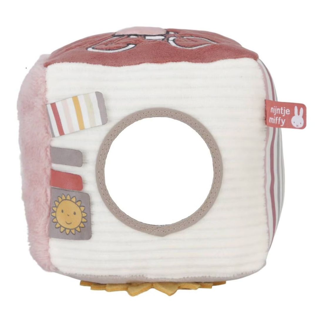 Cube D'activités 15cm - Miffy Fluffy Rose Et Blanc (Miffy) - Image 2