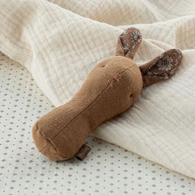 Hochet lapin chocolat (Maileg) - Image 3