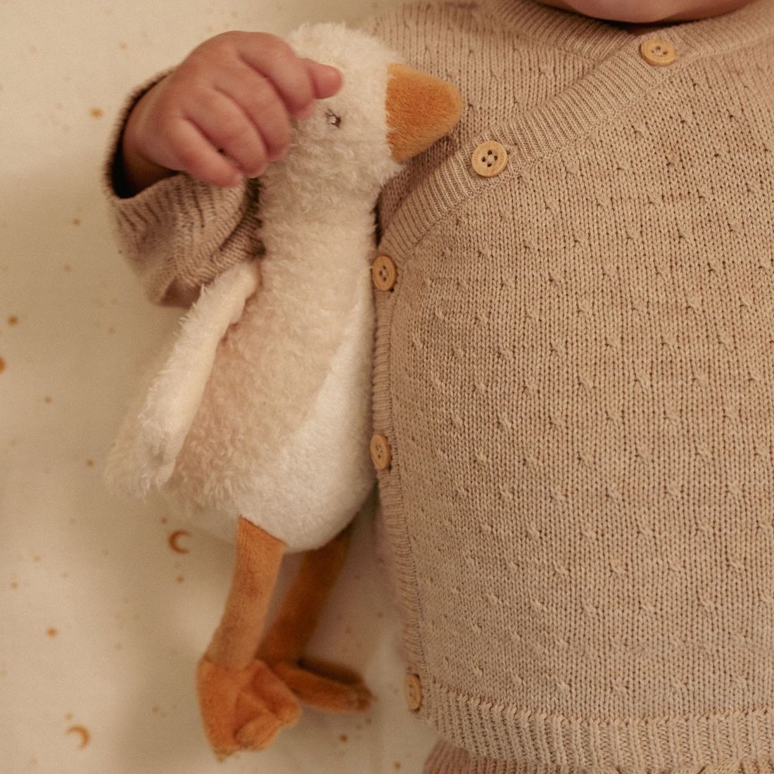 Peluche Oie Newborn (17 cm) (Little Dutch) - Image 4