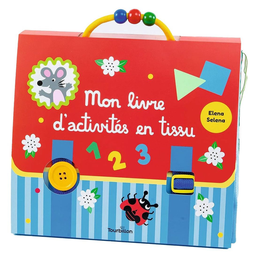 Mon Livre d'Activités en Tissu (Tourbillon) - Couverture