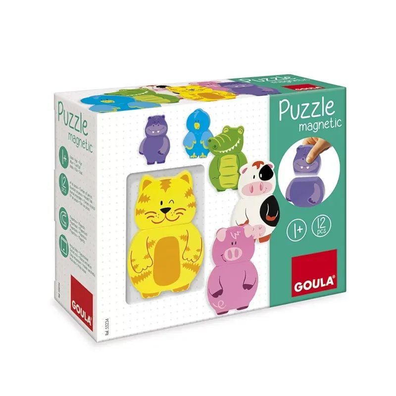 6 puzzles magnétiques animaux (Goula) - Image 2