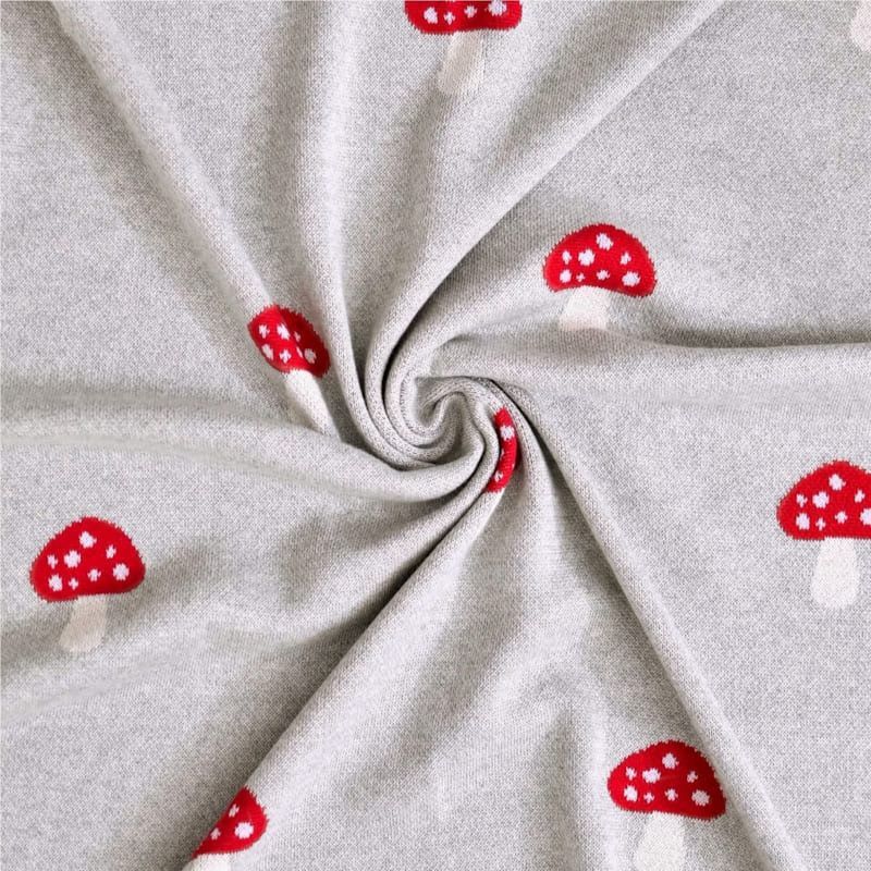 Couverture coton bio champi (Sevira Kids) - Image 3