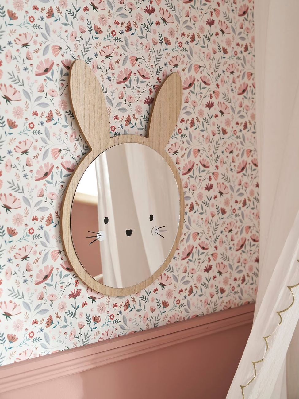Miroir Lapin beige (Vertbaudet) - Couverture