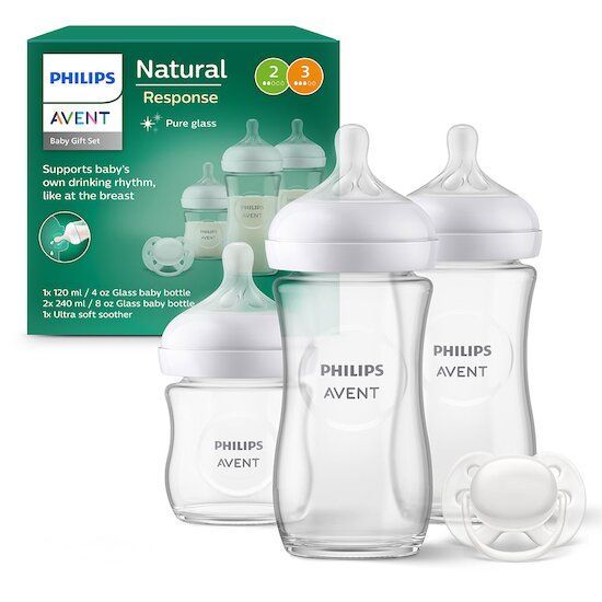 Coffret cadeau nouveau-né en verre 3.0 (Philips Avent) - Image 1