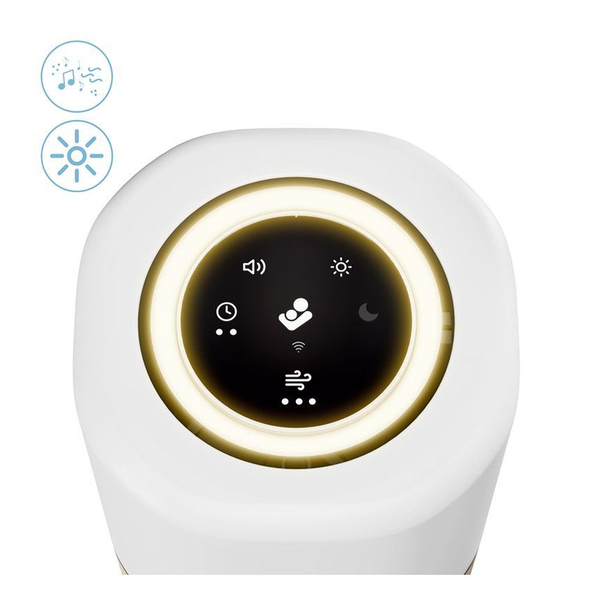 Purificateur d'air connecté 3 en 1 sons et veilleuse - Blanc (Maxi-Cosi) - Image 3