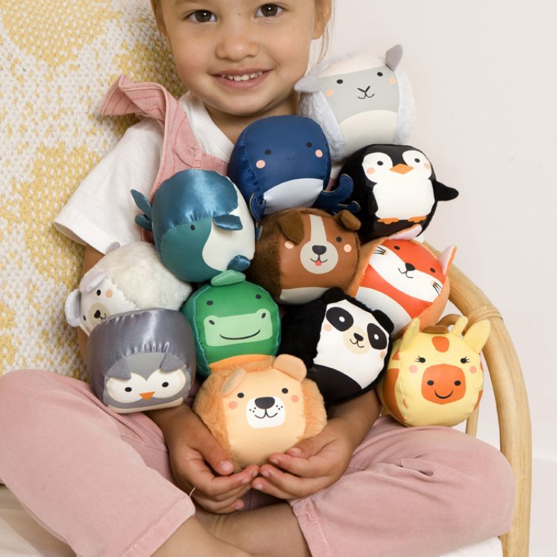Lot de 4 balles doudous Océan Doodballs (Little Big Friends) - Image 5