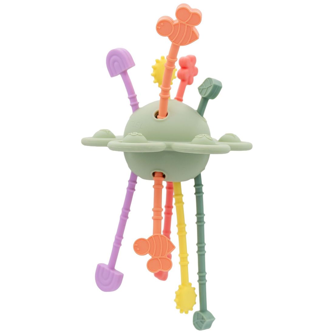 Jouet d'éveil et de dentition en silicone Jardin Sensoriel (Little L) - Couverture
