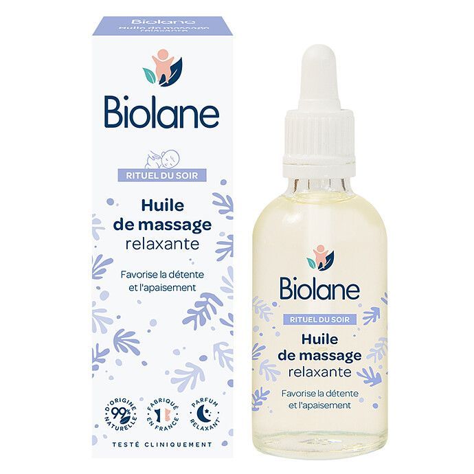 Huile de Massage Relaxante - 50 ml (Biolane) - Image 2