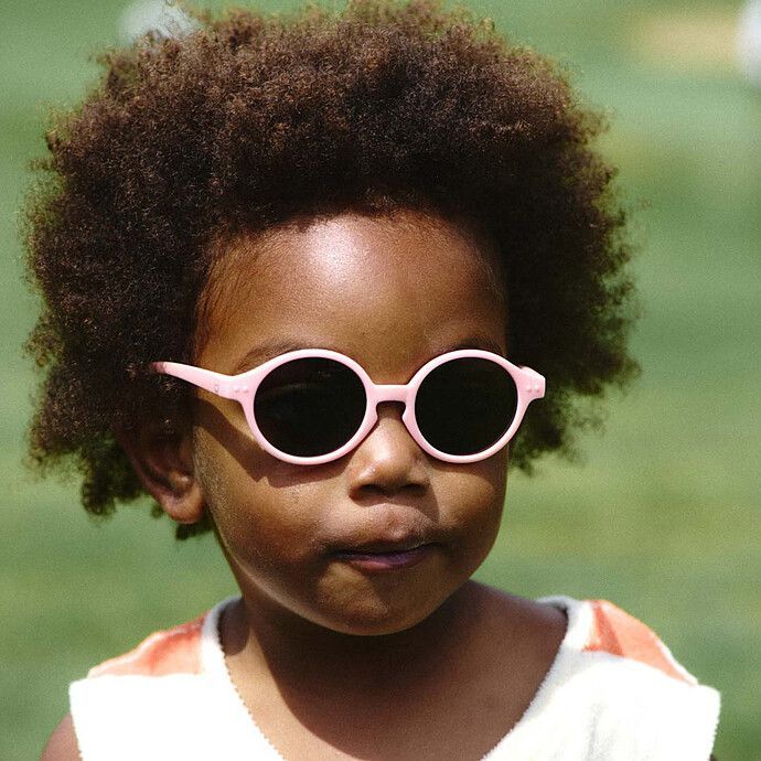 Lunettes de Soleil Baby #D 0/3 Ans - Pastel Pink (IZIPIZI) - Image 1