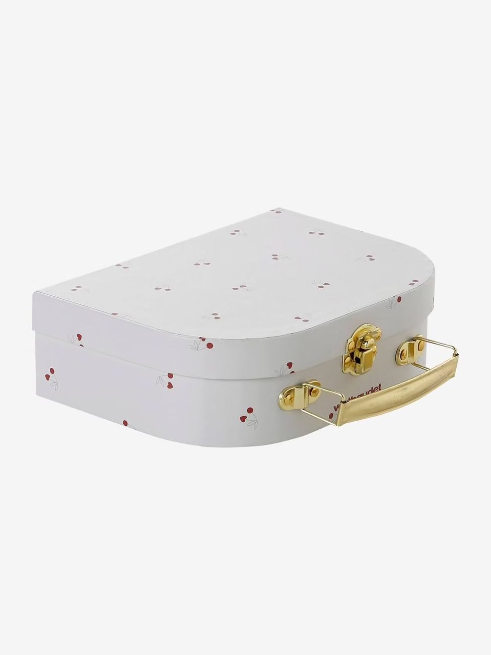 Coffret doudou personnalisable + anneaux de dentition + lange avec mallette CHERRY rouge (Vertbaudet) - Image 2