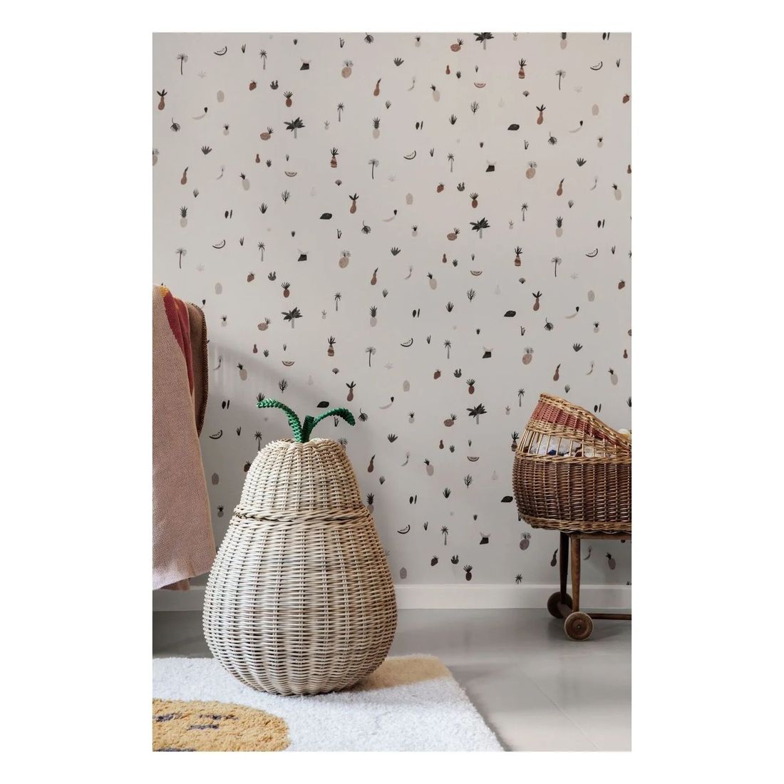 Ferm Living Kids - Panier tressé Poire (Ferm Living Kids) - Image 2