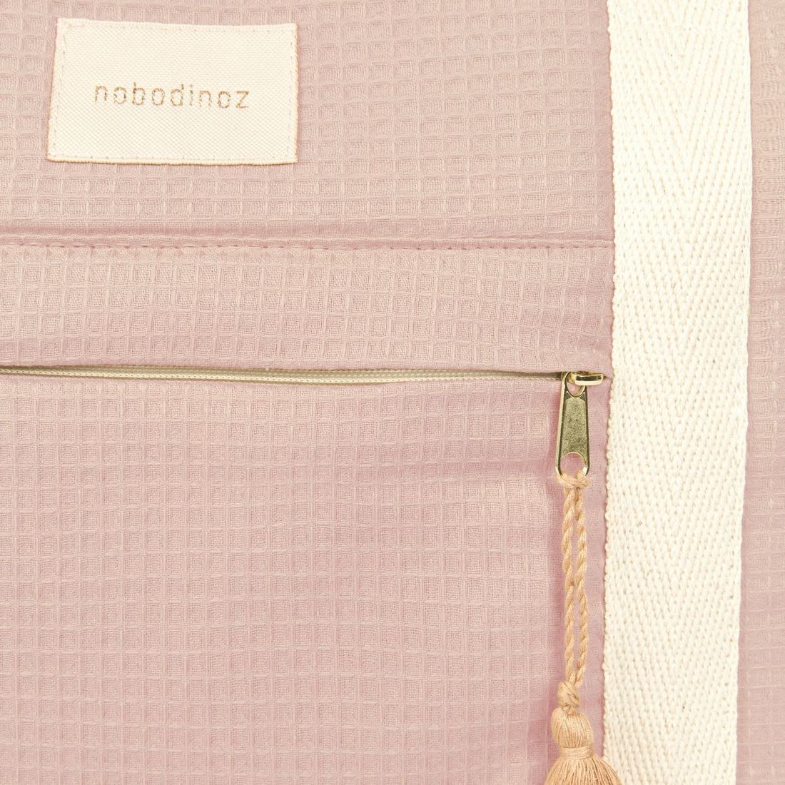 Sac à langer imperméable Opera Mauve Pink (Nobodinoz) - Image 6