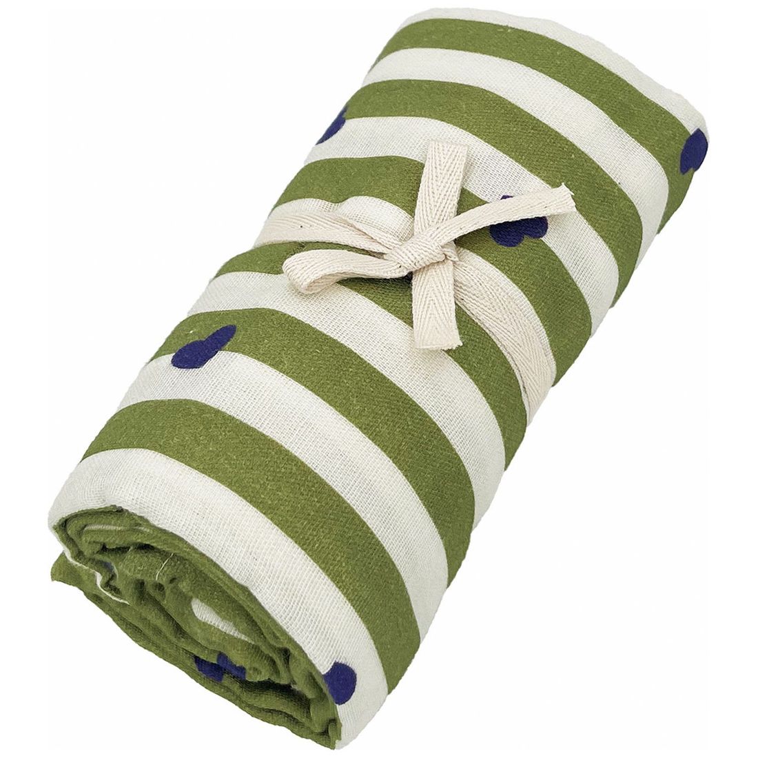 Maxi lange Gaspard Stripe & Love (110 x 110 cm) (Milinane) - Image 1