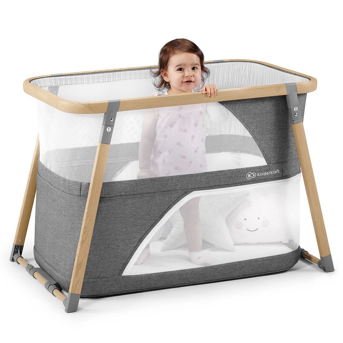 Lit Bébé SOFI gris (Kinderkraft) - Image 2