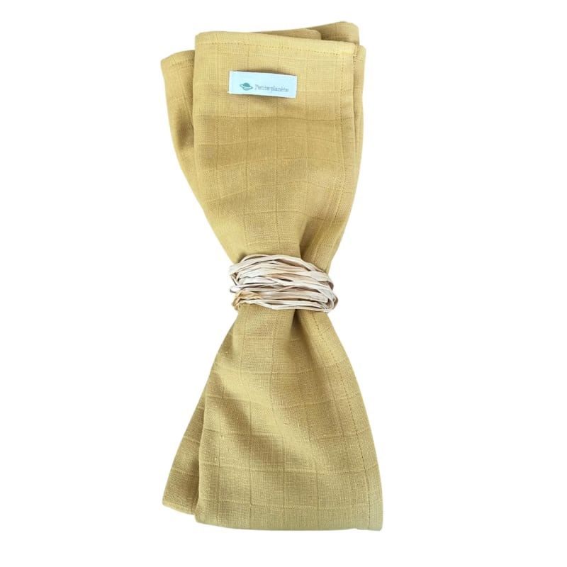 Grande serviette jaune vermeer (Petite Planète) - Image 2