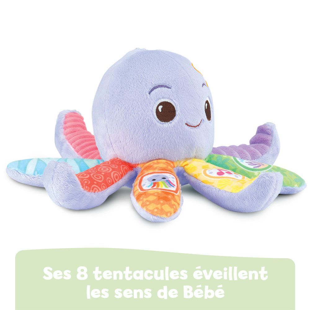 Peluche musicale Lila, Lumi pieuvre musicale (VTech) - Image 2