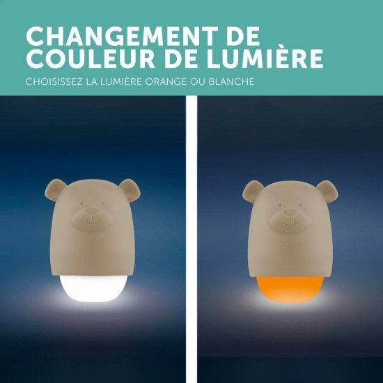 Benny - La veilleuse sur prise ou nomade Beige (Nanny Care) - Image 3