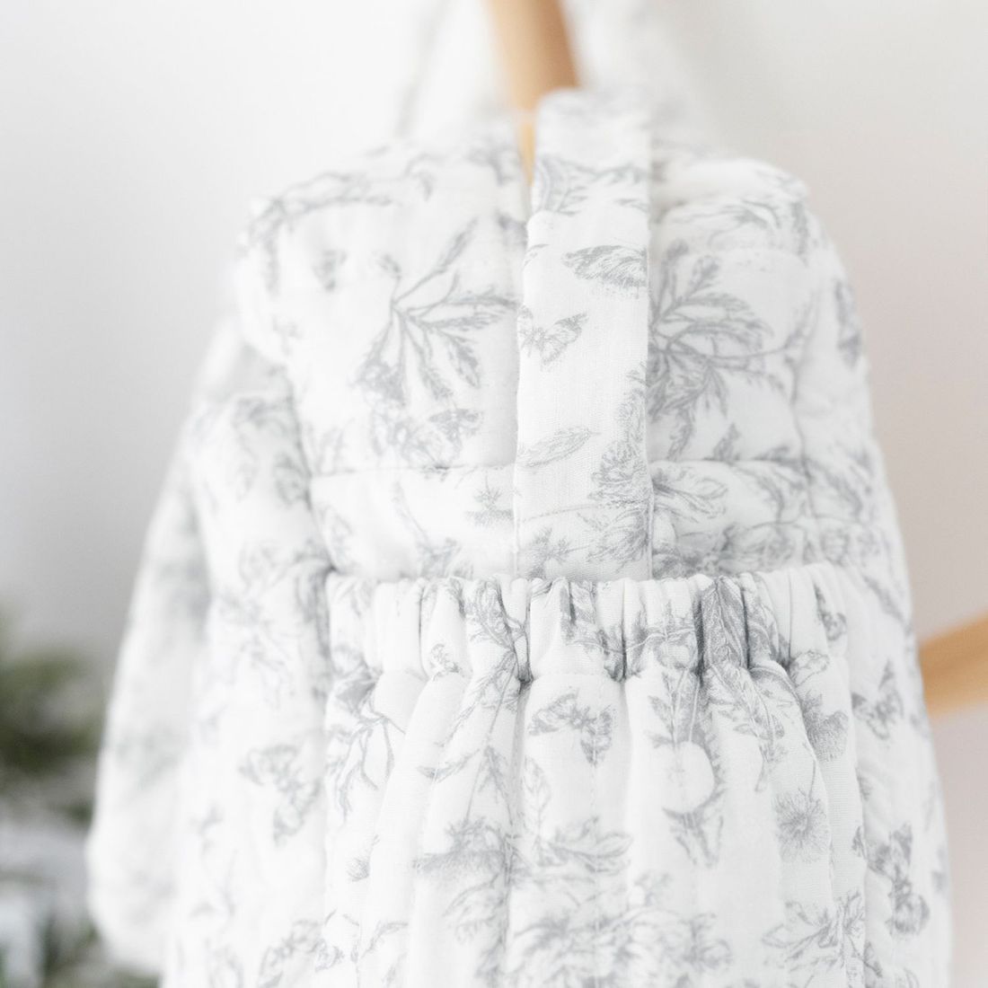 Sac à langer Toile de Jouy gris (Tartine et Chocolat) - Image 3