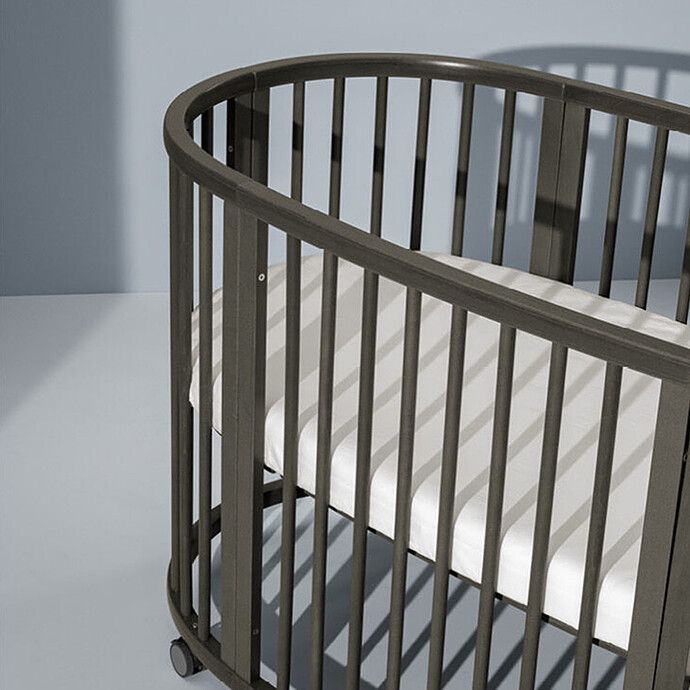 Lit Bébé Sleepi V3 - Gris Brume (Stokke) - Image 3