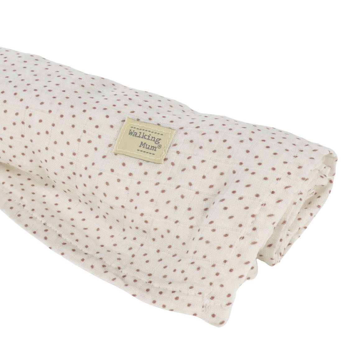 Drap-housse pour nacelle + lange Mimosa Rose (35 x 82 cm) (Walking Mum) - Image 4