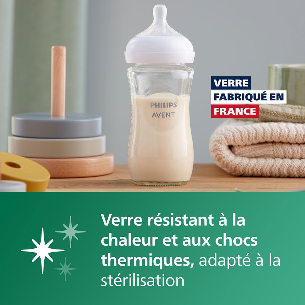Biberons Natural en verre 3.0 (Philips Avent) - Image 7