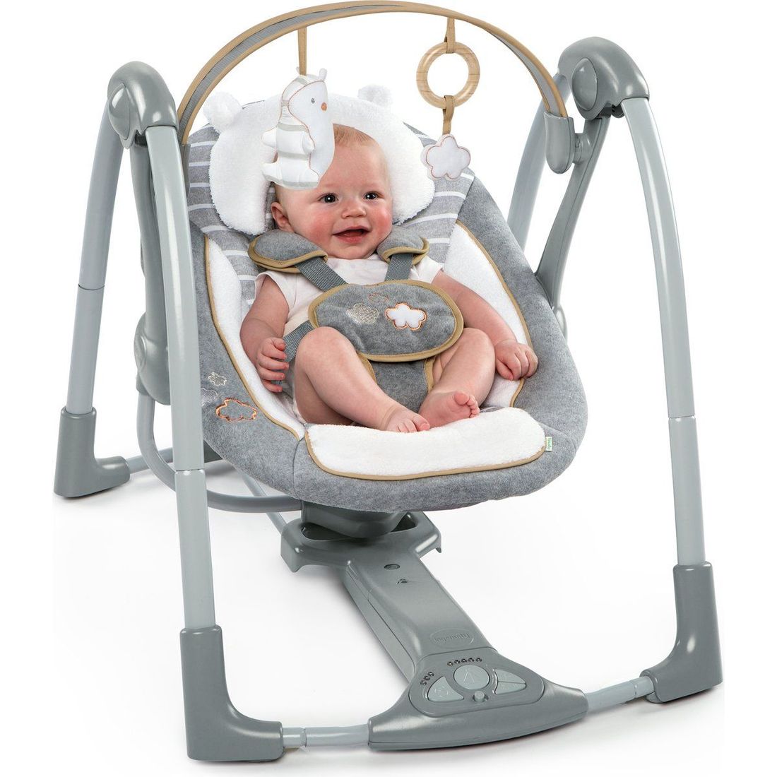 Balancelle pliable Bella Teddy (Kids2) - Image 3