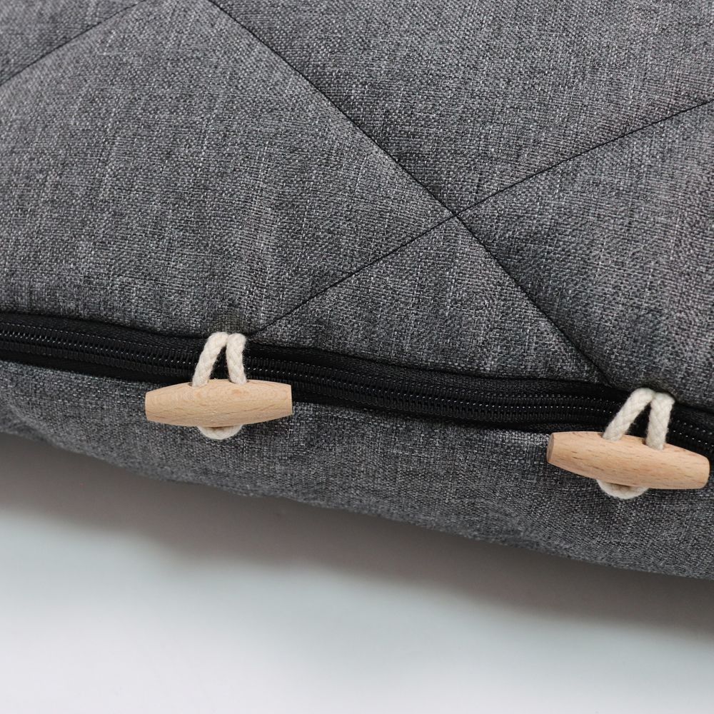 Chancelière capuche souris en laine gris anthracite (6-36 mois) (Kaiser) - Image 9