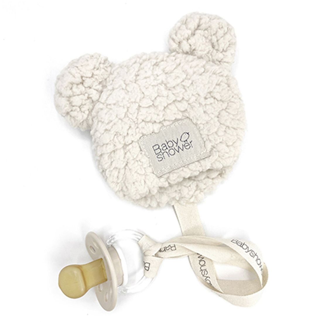 Attache Tétine - Mouton Blanc (Babyshower) - Image 1