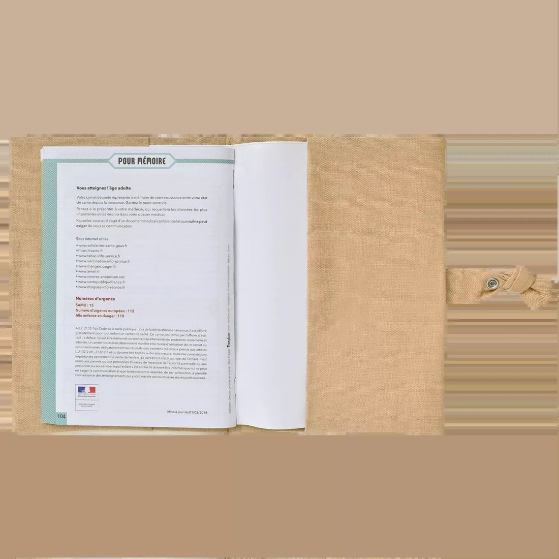 Barnabé le protège carnet de santé (Petit Picotin) - Image 5