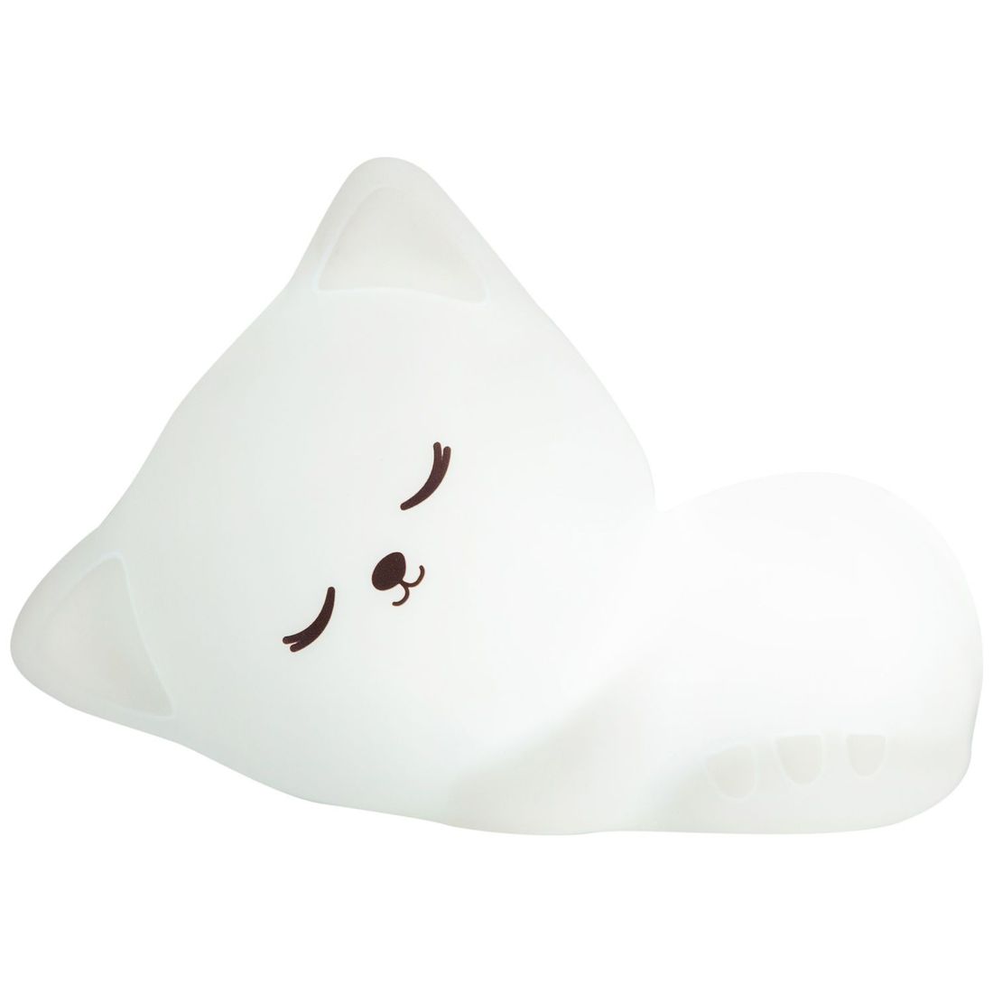 Veilleuse tactile en silicone Chat Stella avec télécommande (Little L) - Image 5