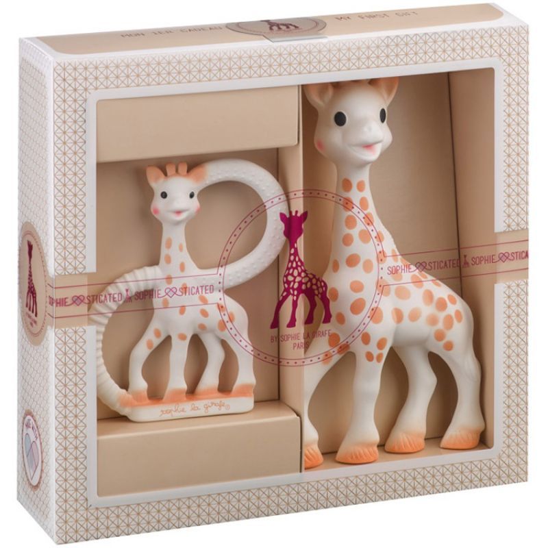 Coffret cadeau Sophiesticated hochet + jouet de dentition (Sophie la girafe) - Image 7